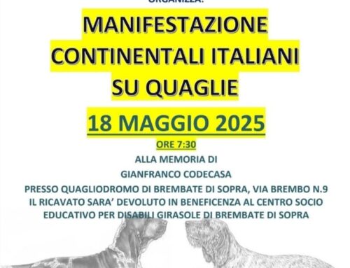 PROVE AMATORIALI PER CONTINENTALI ITALIANI – NON RICONOSCIUTE ENCI