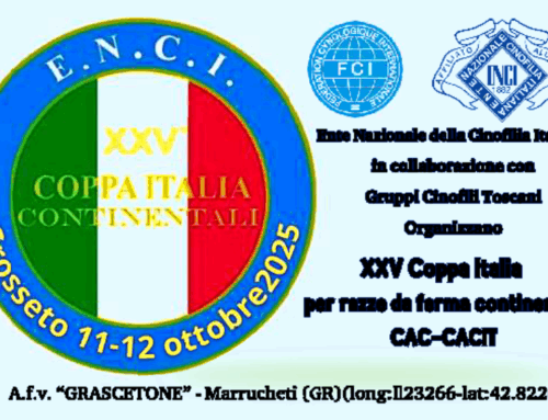 LA SQUADRA DEGLI SPINONI ALLA XXV COPPA ITALIA PER LE RAZZE DA FERMA CONTINENTALI